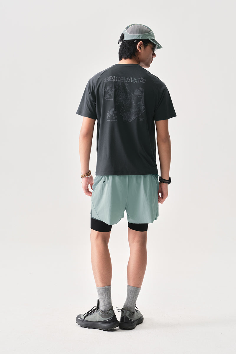 POLARTECカエルプリント抗菌加工TシャツNLBLDTX034