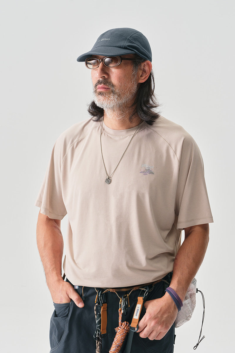 HYDROCOOL風景柄半袖TシャツNLBLDTX025