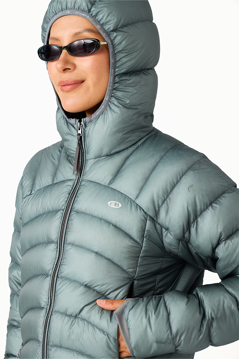 AIRTASTIC 750FP Women's Hooded Goose Down Jacket