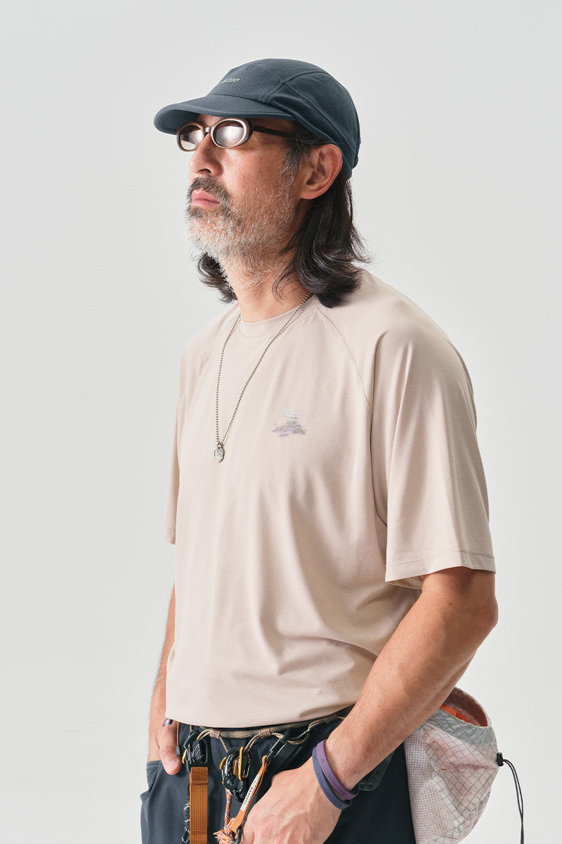 HYDROCOOL風景柄半袖TシャツNLBLDTX025