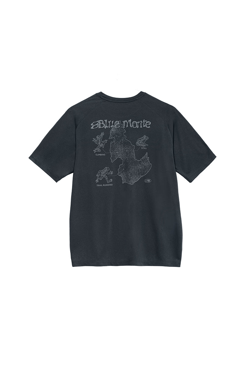 POLARTECカエルプリント抗菌加工TシャツNLBLDTX034