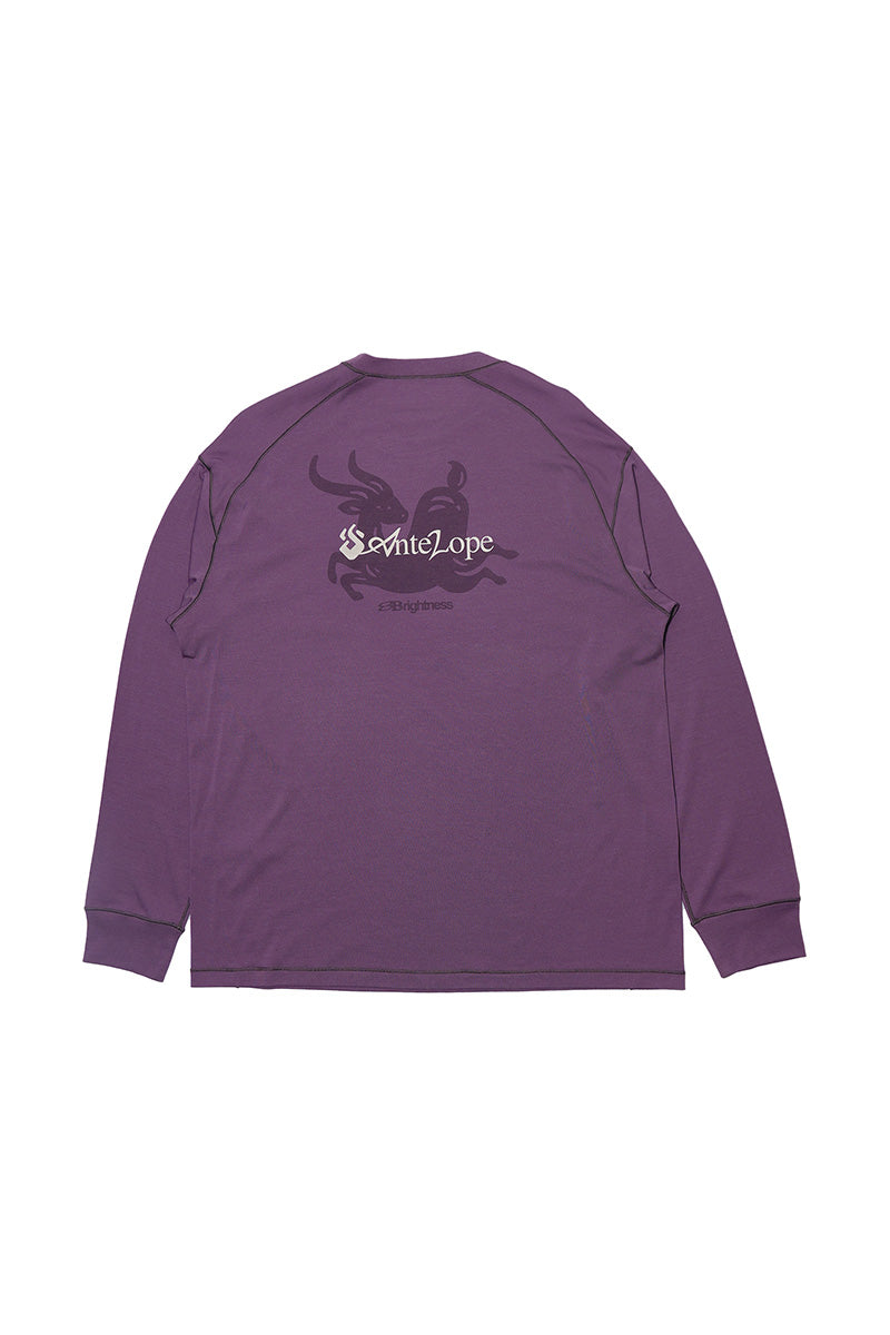 バックプリント動物柄Tシャツ25BLCT019