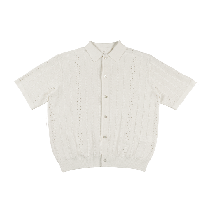 ABACELL半袖ニットカーディガンNLBLDCY003