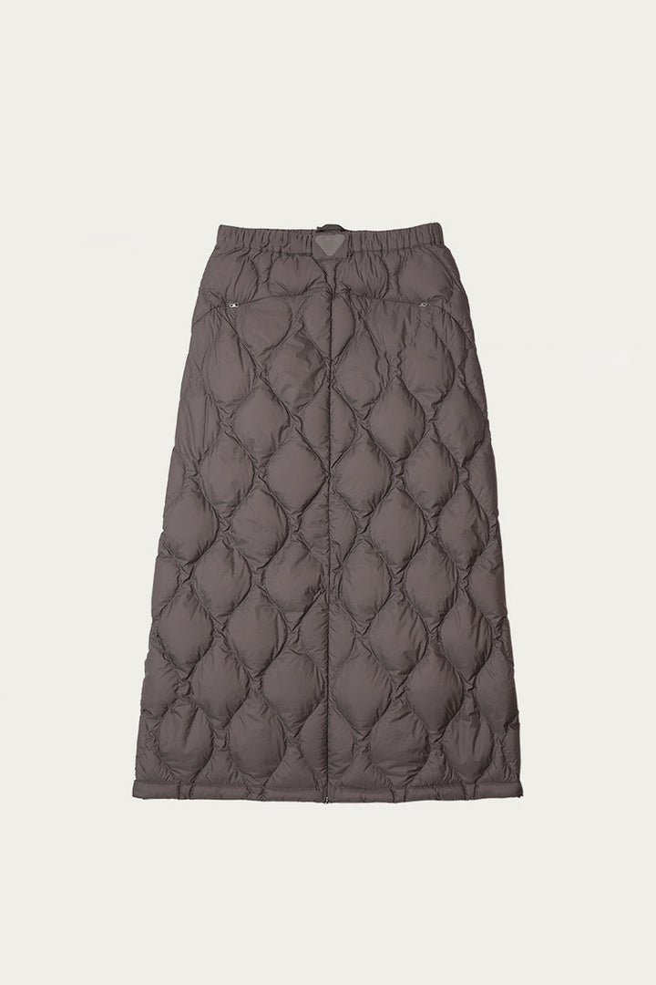 ドローストリング付きキルティングダウンスカート25BLQZ010