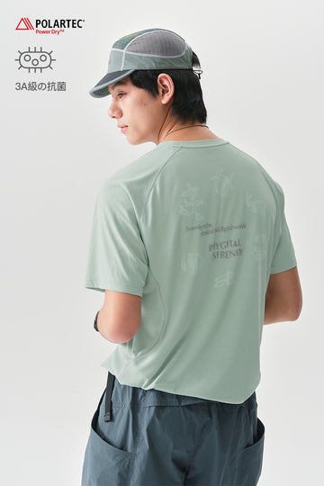 POLARTECアニマルプリント速乾半袖TシャツNLBLDTX030