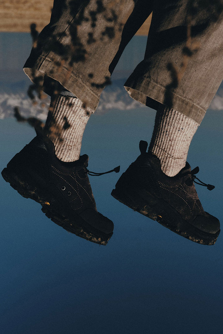 Vibramトレッキング用滑り止めワークブーツNLBLTBX001