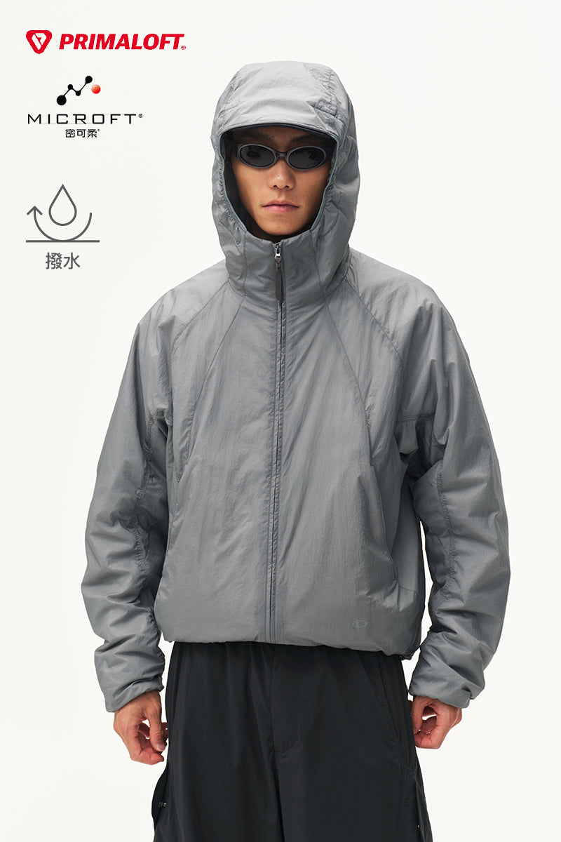 PrimaLoft® / MICROFT® 발수 후디드 인슐레이션 재킷 NLBLAMF013