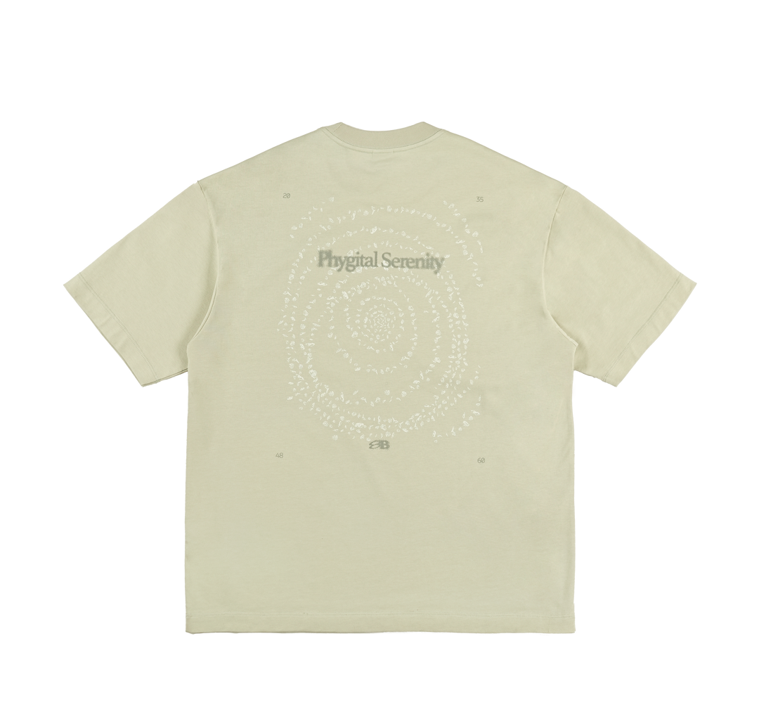 COOLMAXPRO渦巻きストーンプリント半袖TシャツNLBLDTX016