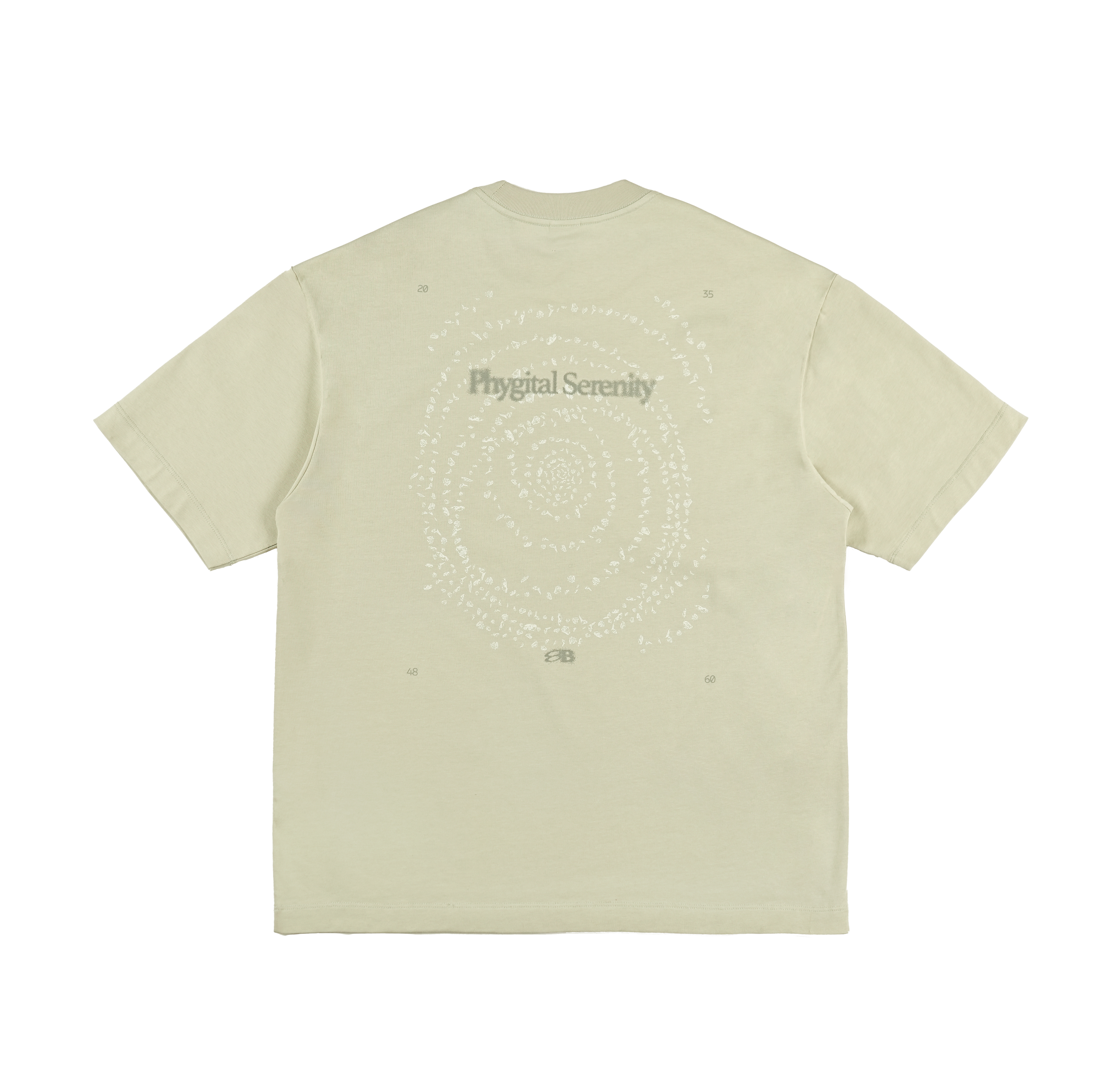 COOLMAXPRO渦巻きストーンプリント半袖TシャツNLBLDTX016
