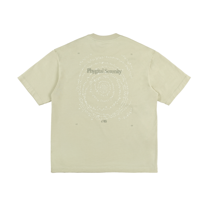 COOLMAXPRO渦巻きストーンプリント半袖TシャツNLBLDTX016