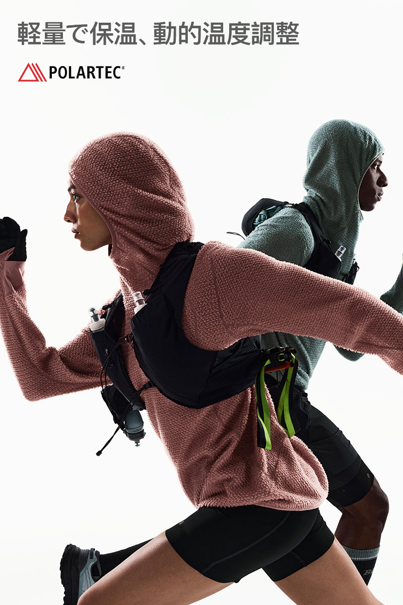 PrimaLoft フリーススウェット