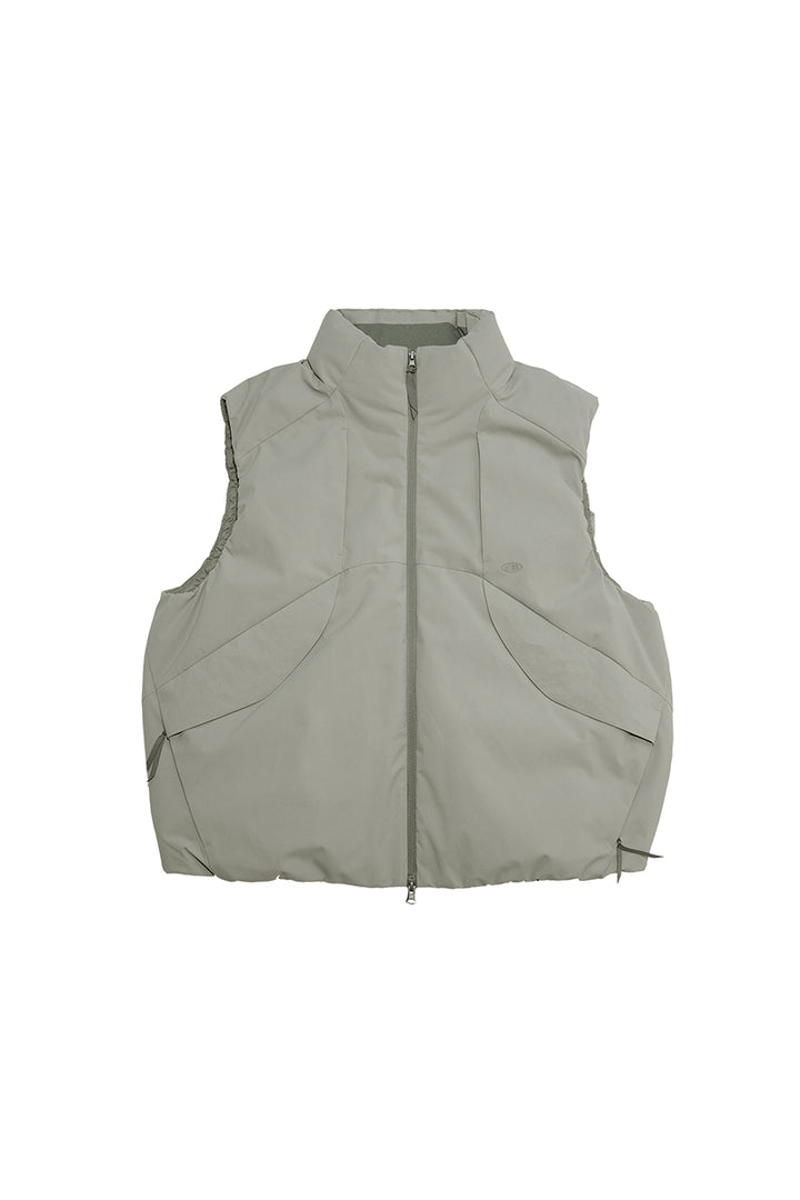 フラップポケット付きダウンベスト25BLMJ007