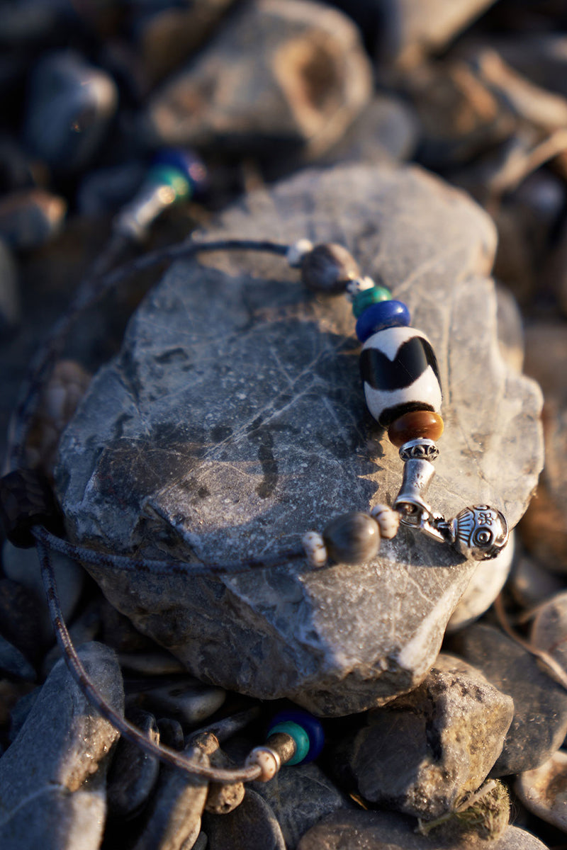 ツートーン編みヴィンテージブレスレットNLBLAPS003