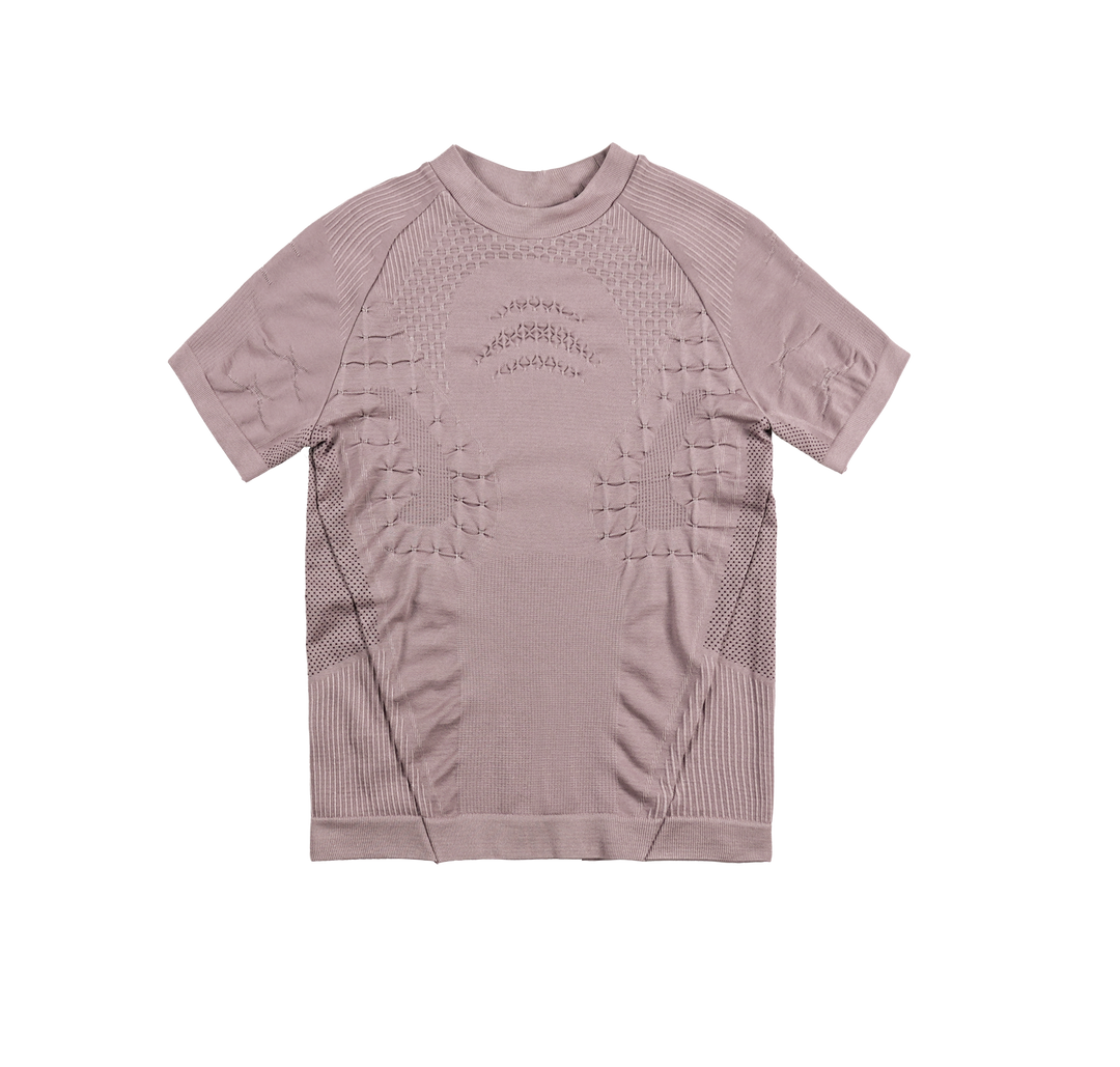 シームレス一体編み半袖TシャツウィメンズNLBLDTX014