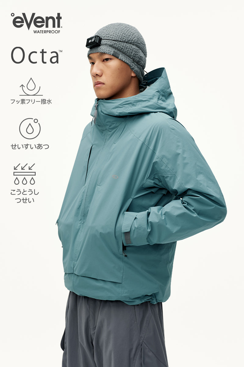 eVent防水・防風フリースシェルジャケット