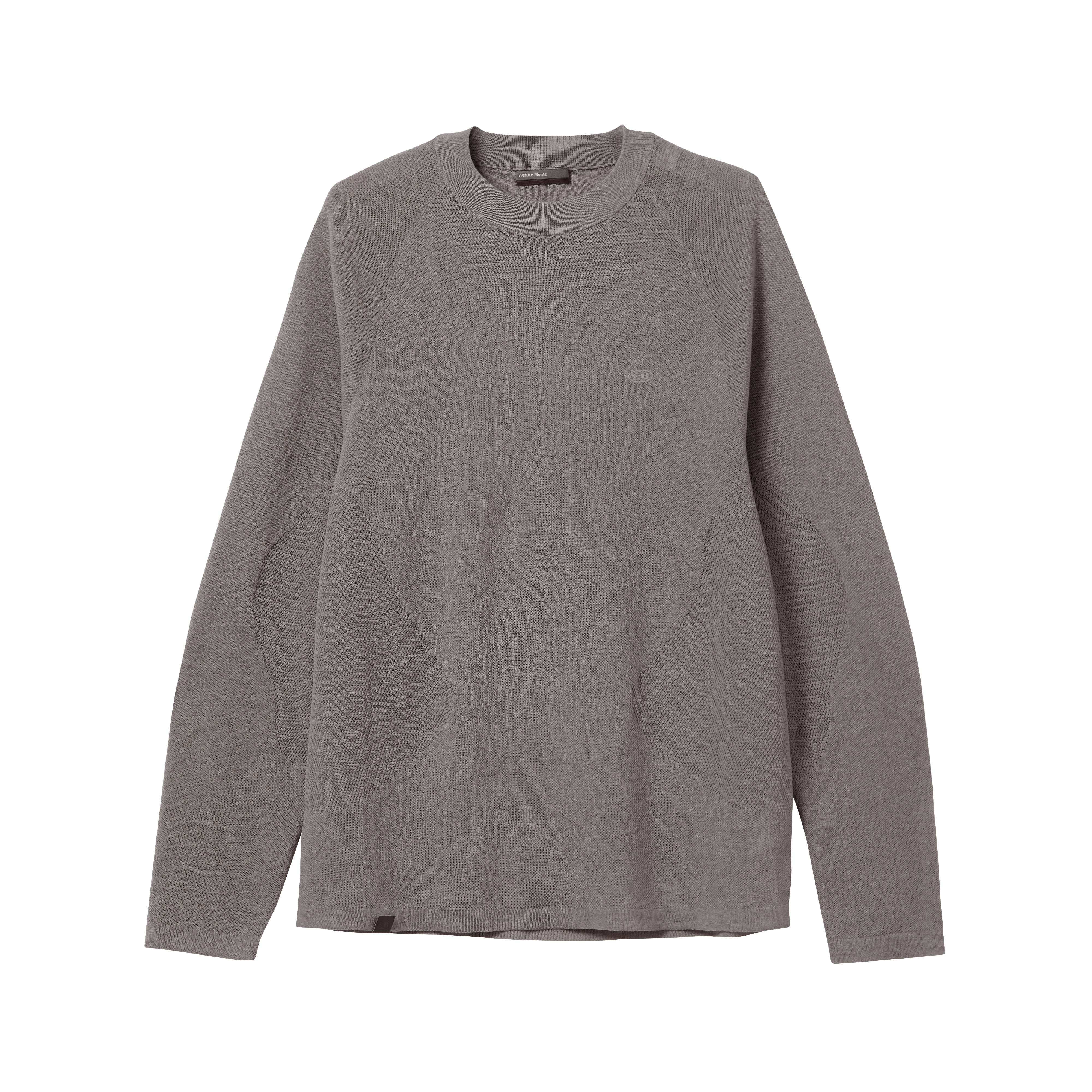 ルーズ細番手丸首長袖TシャツNLBLCTX013