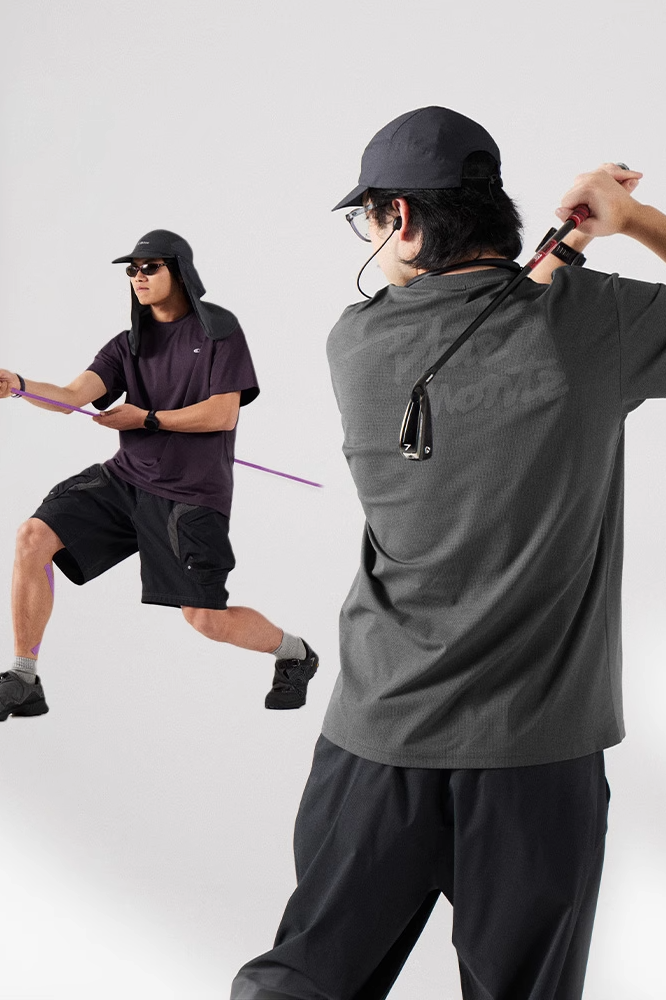 ワッフル ロゴTシャツ