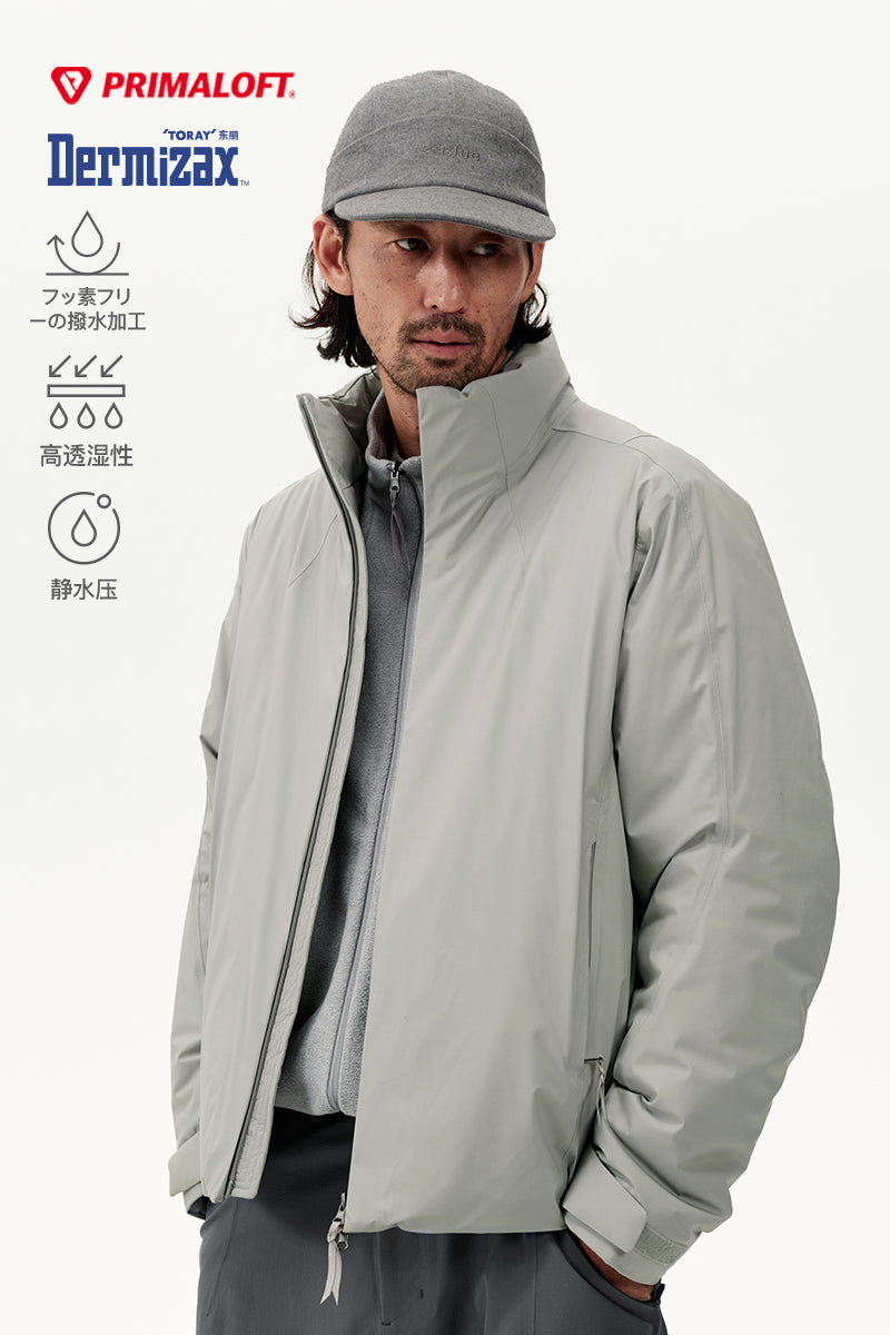 PrimaLoft® Water-Repellent Stand-Collar Jacket