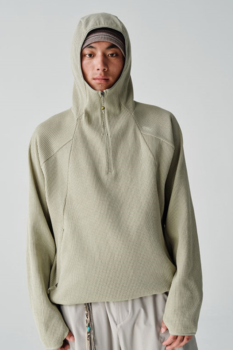 SILVADURメッシュハーフジップフーディーNLBLAWY004