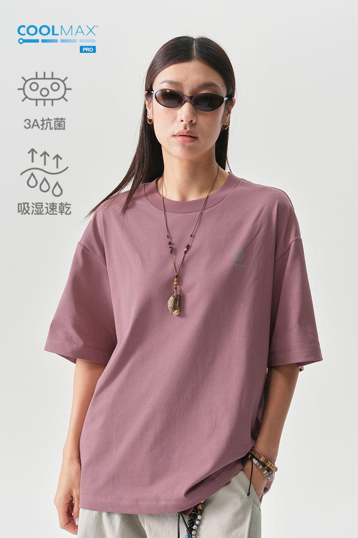 COOLMAXPROシード柄の半袖TシャツNLBLDTX039