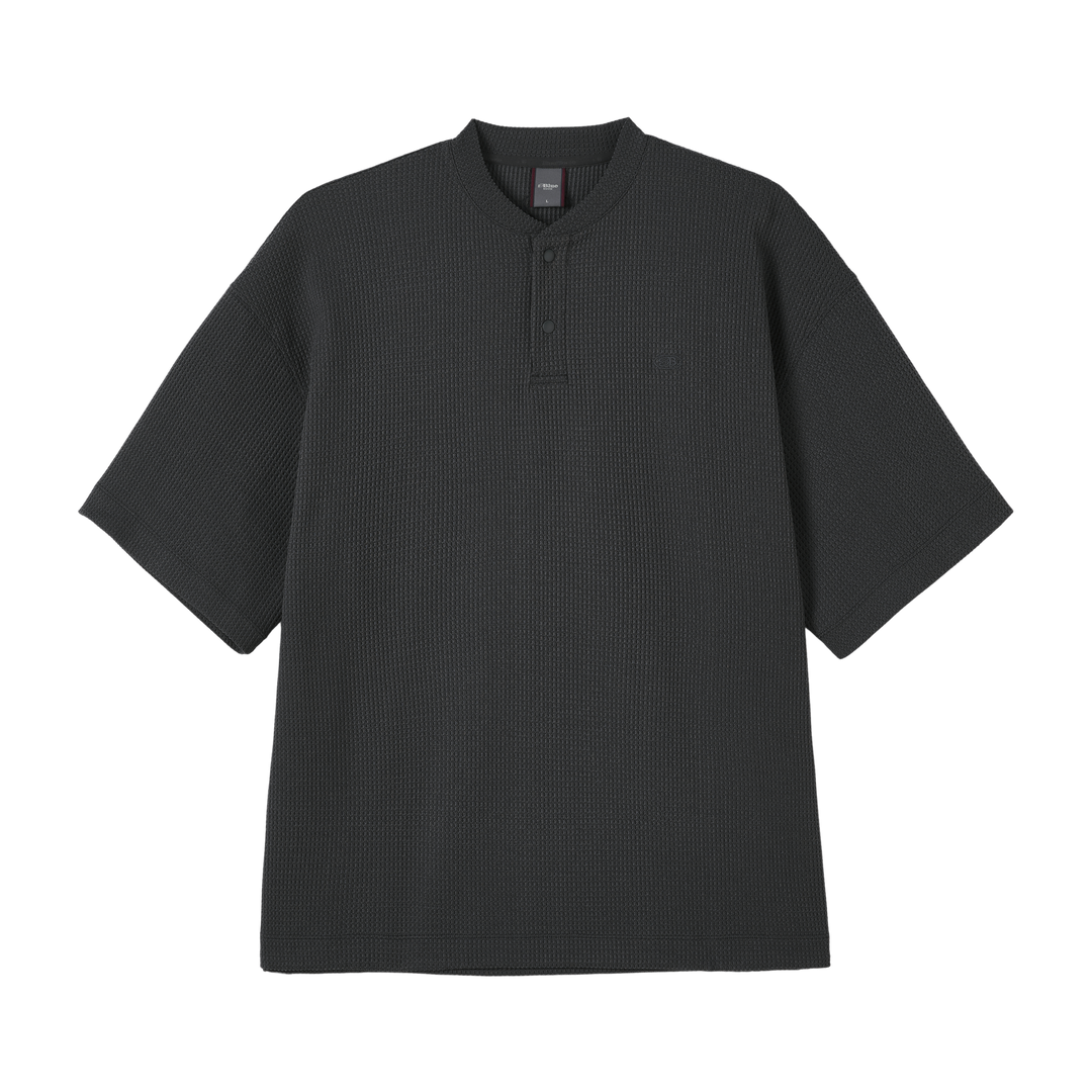 SOLOTEXポロヘンリーネック半袖TシャツNLBLDTX050