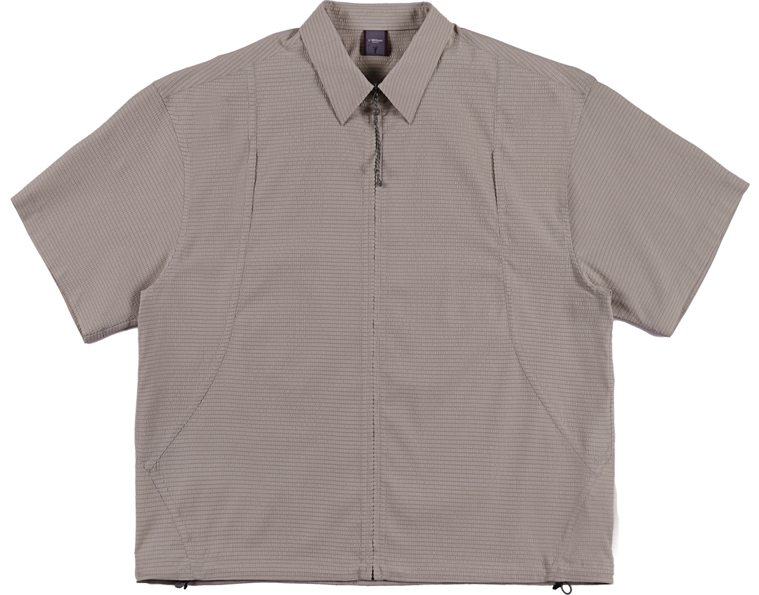 リップル生地半袖シャツアウターNLBLDCY002