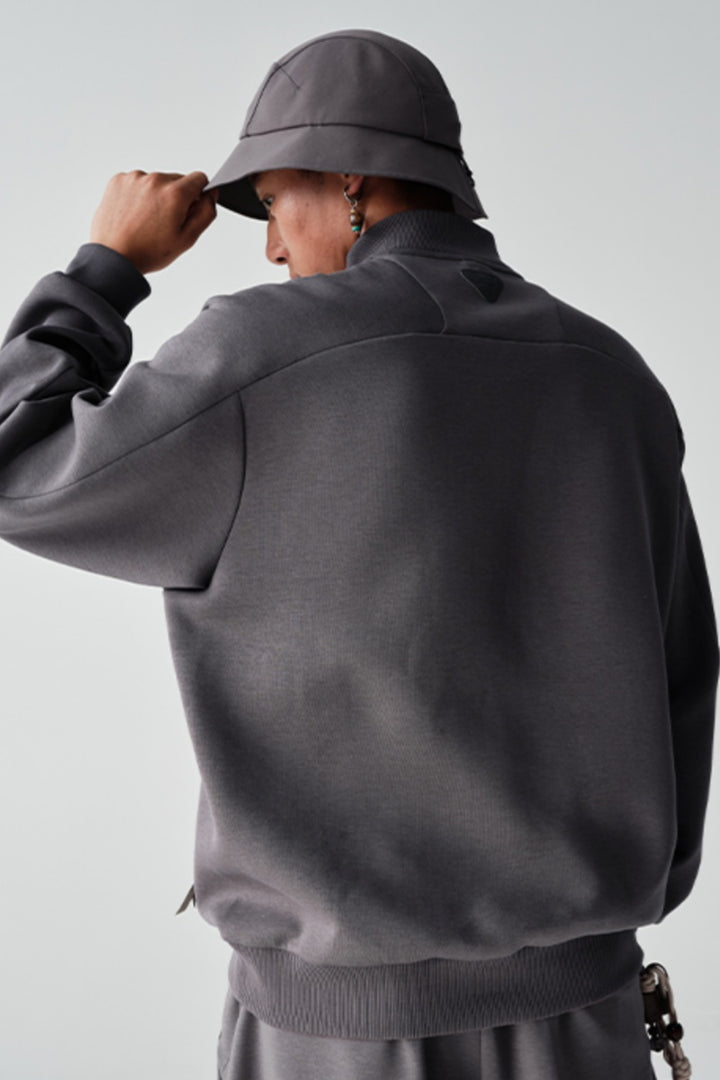 ハーフジップラグランスリーブスウェットNLBLAWY003