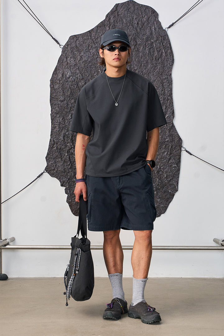 カジュアルラウンドネック半袖TシャツNLBLDTX007