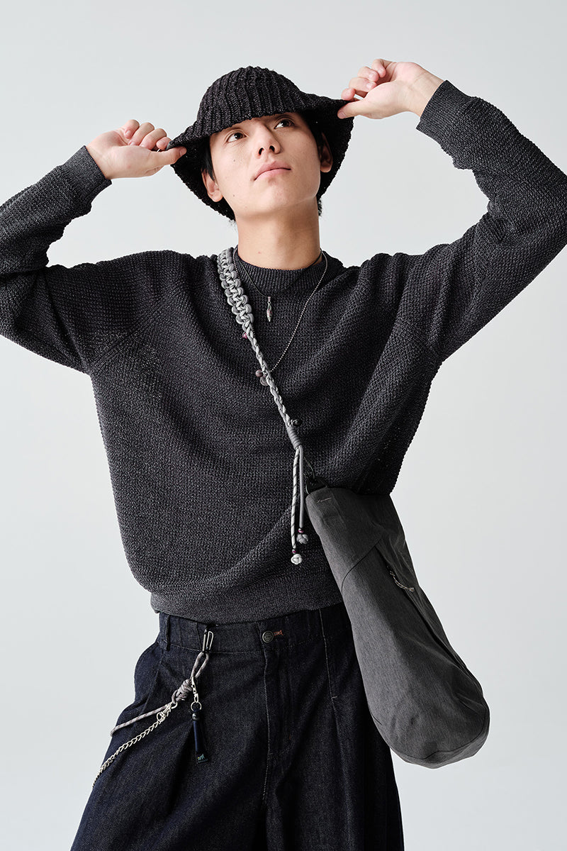 AbacellクルーネックニットセーターNLBLMZS001