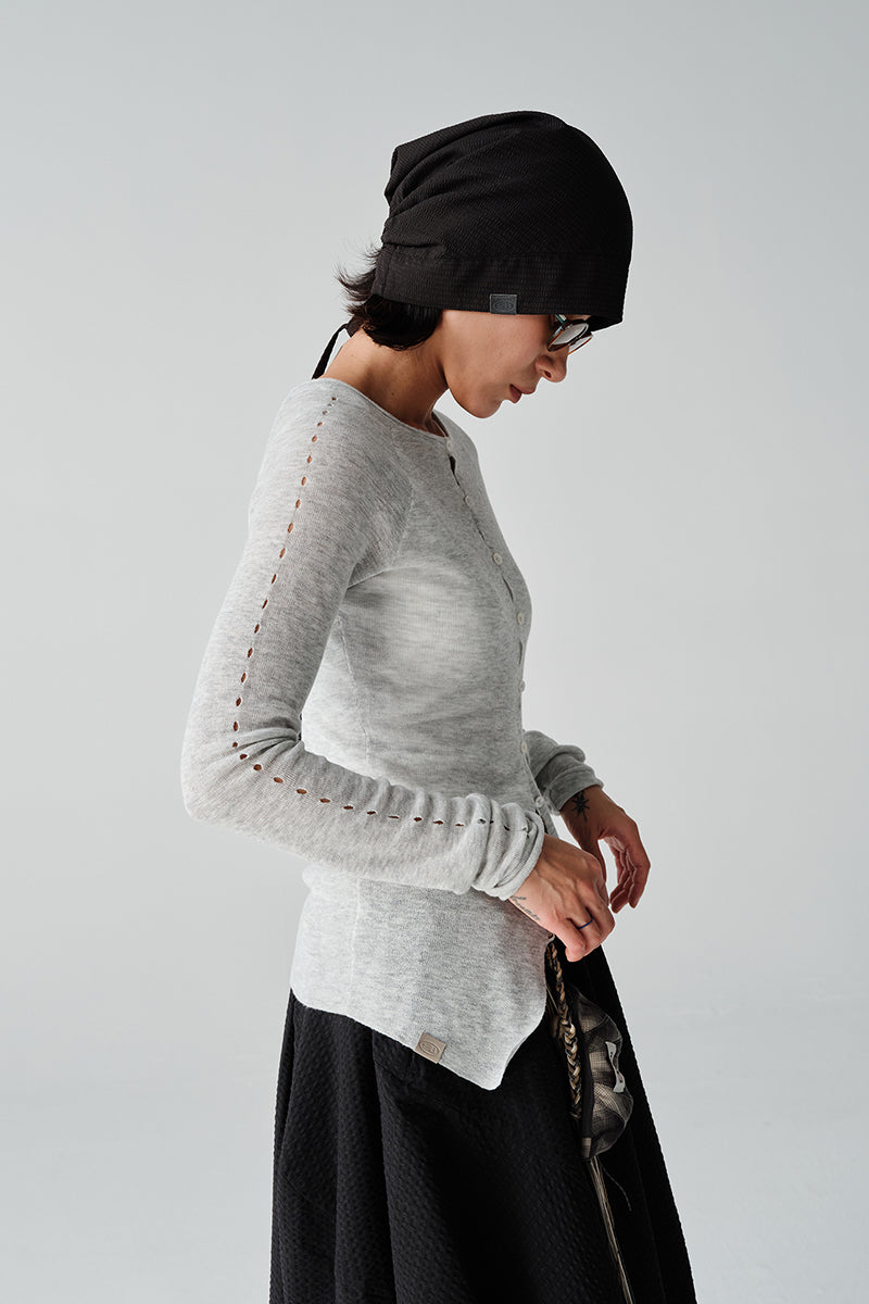 前後2ウェイニットカーディガンウィメンズNLBLMZS003