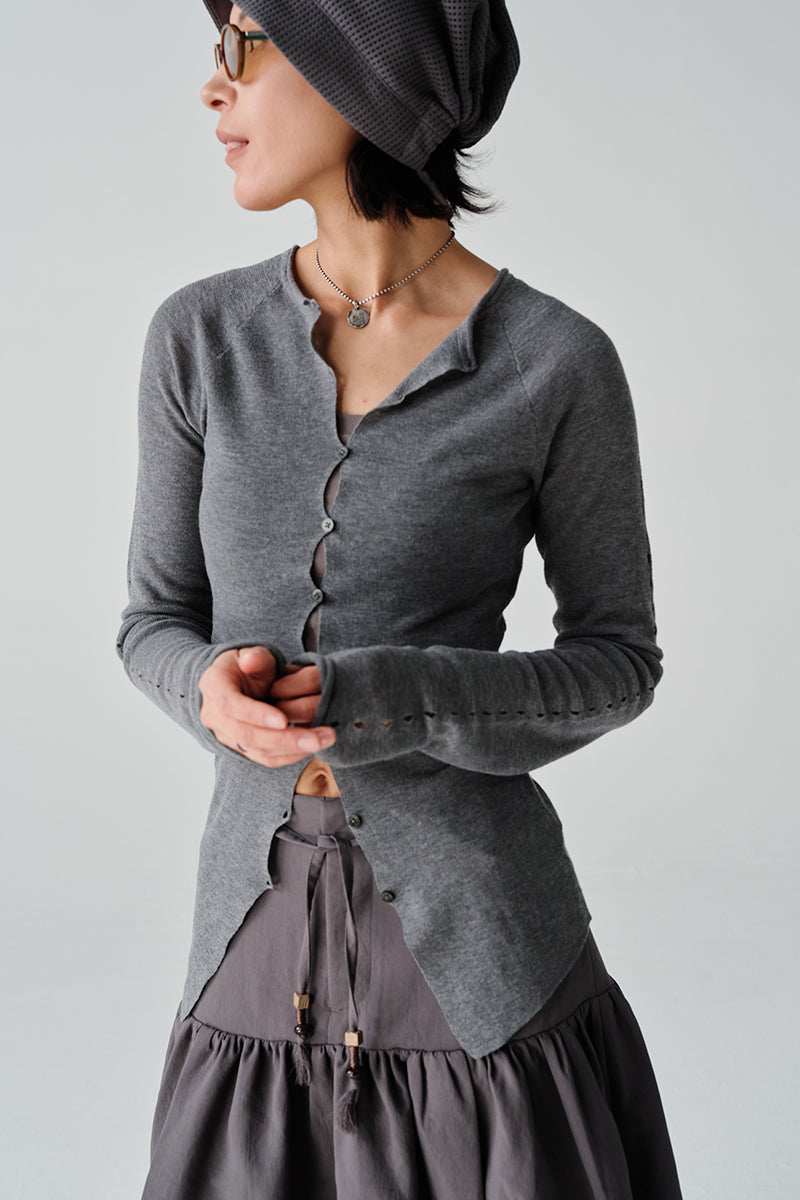 前後2ウェイニットカーディガンウィメンズNLBLMZS003