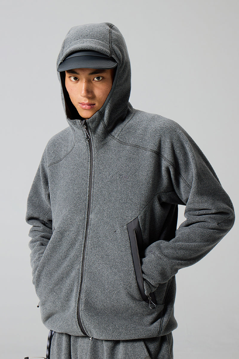 POLARTECフード付き軽量ジャケット25BLJK031