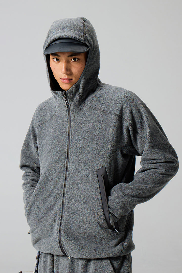 POLARTECフード付き軽量ジャケット25BLJK031