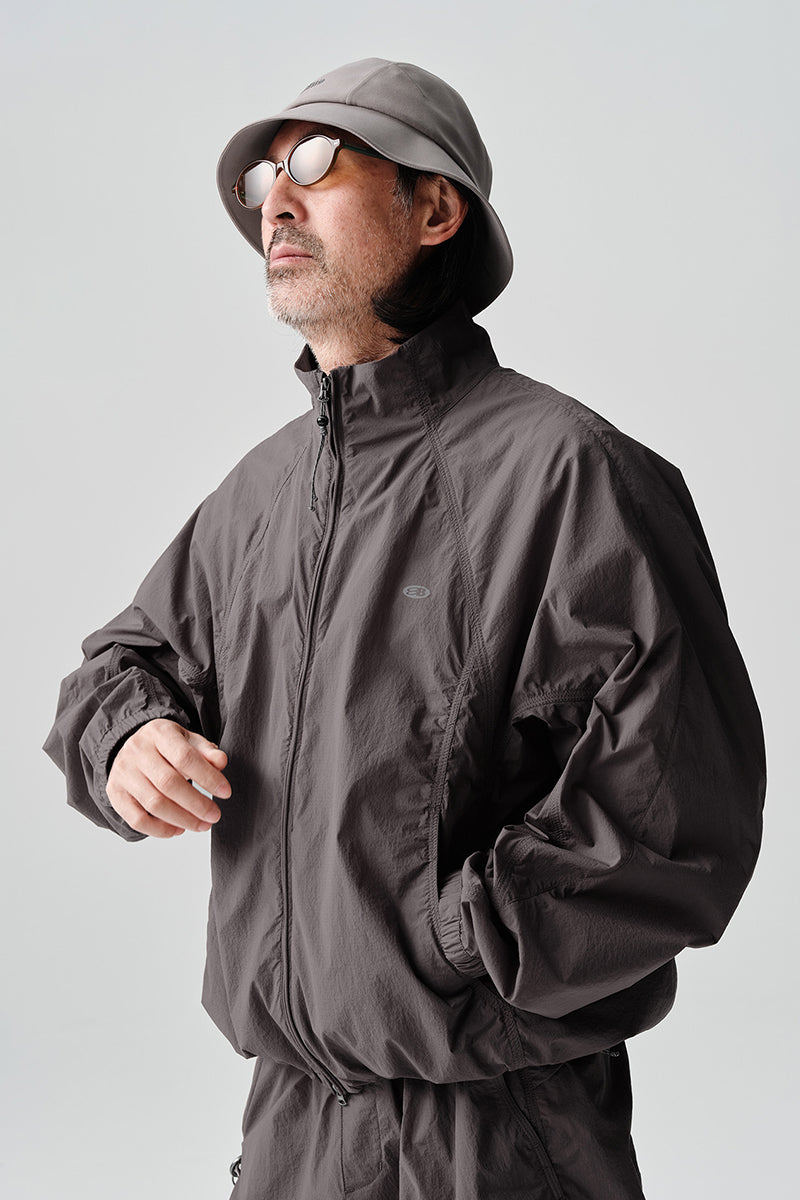 MICROFTスタンドカラー撥水シャツジャケットNLBLBJK003