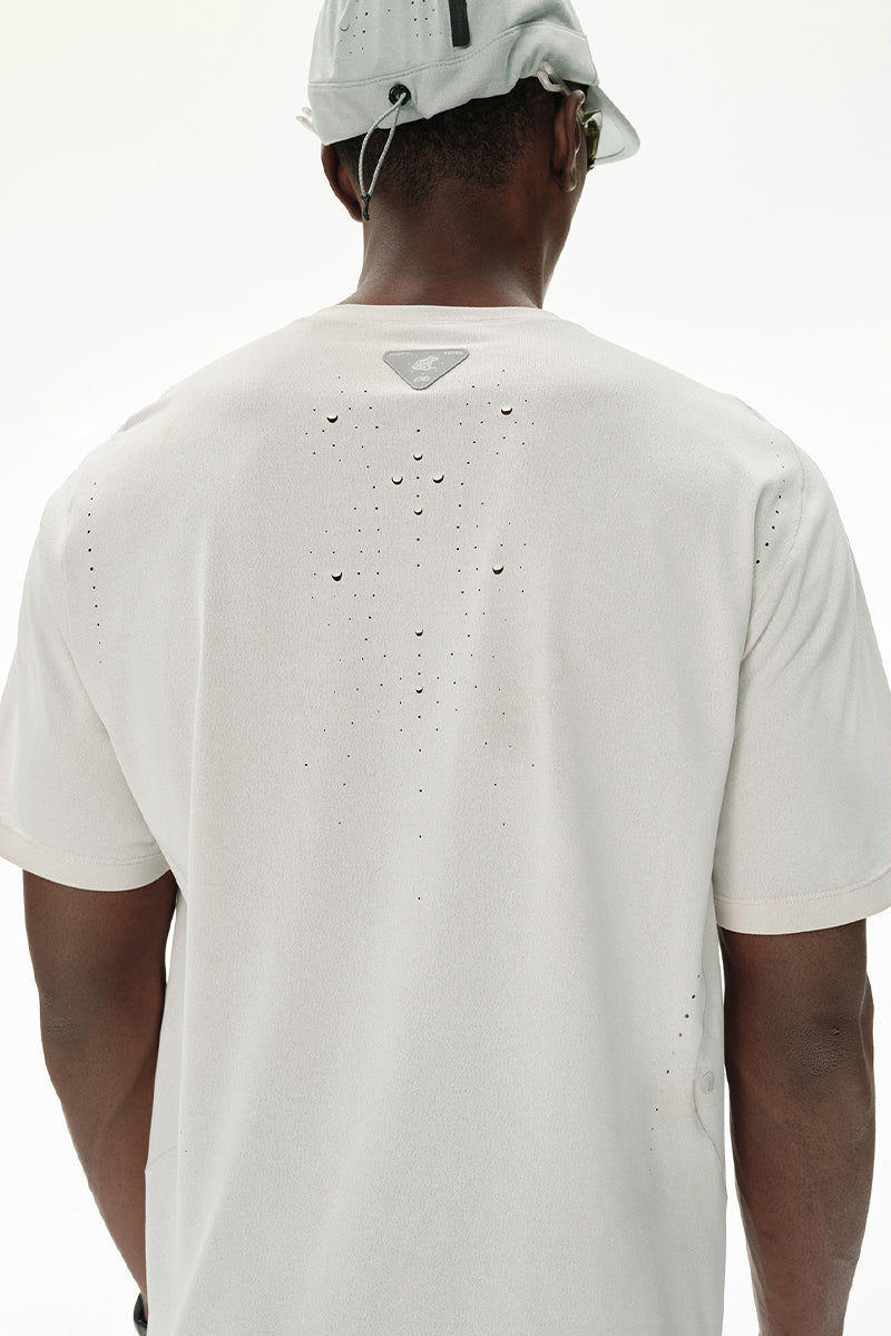 FROGAERO ProトレイルランニングPOLARTEC半袖TシャツNLBLDTX019