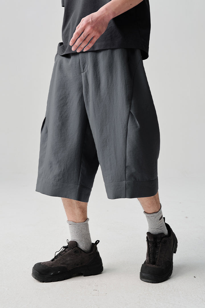 MICROFTオーバーサイズクロップドパンツNLBLADK003