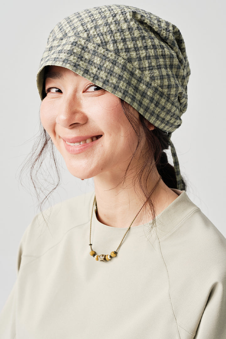 コットン製ドロストリング付き帽子NLBLAPS013