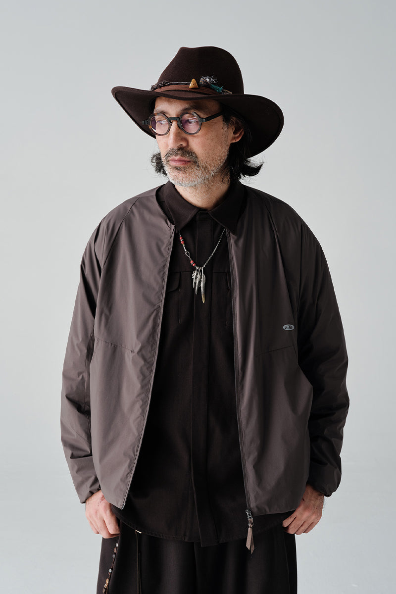 OCTA裏起毛撥水Vネックジャケット25BLJK030