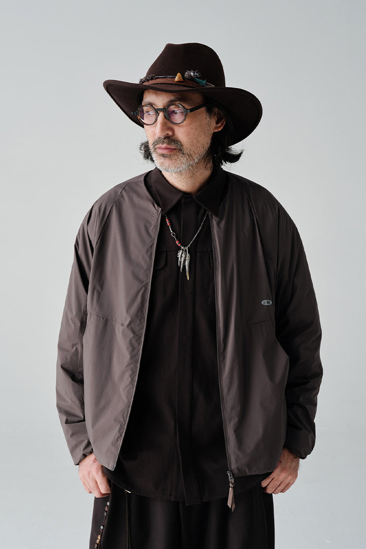 OCTA裏起毛撥水Vネックジャケット25BLJK030