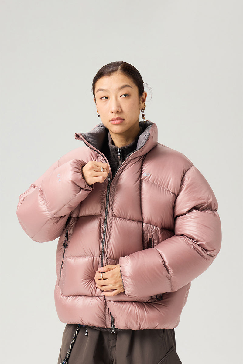 スタンドカラー軽量ダウンジャケット25BLYR002