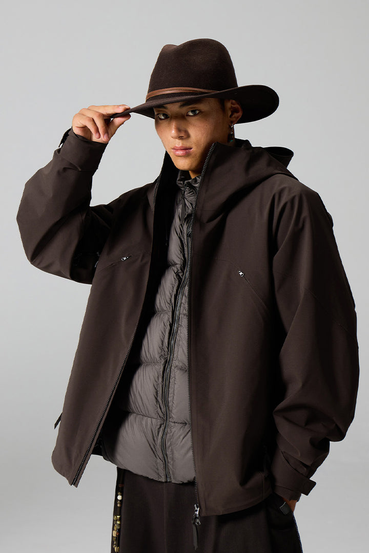 ダウンインナー付きハードシェルセット25BLCY007