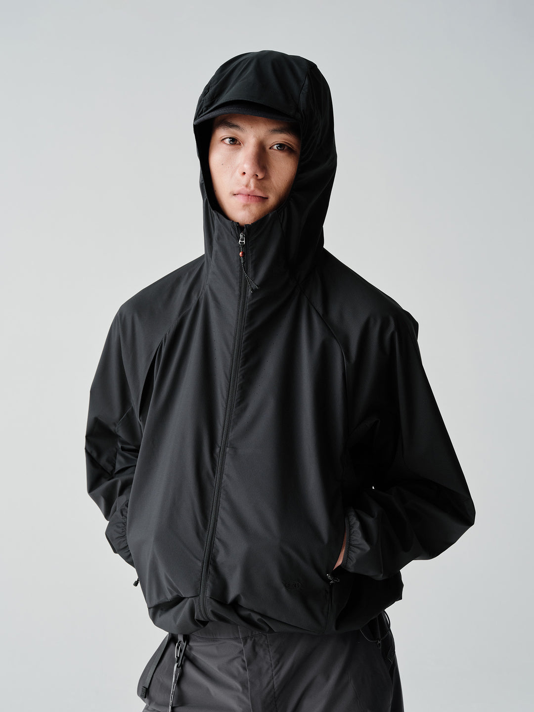 MICROFTフード付きUVカットジャケットNLBLFSY001