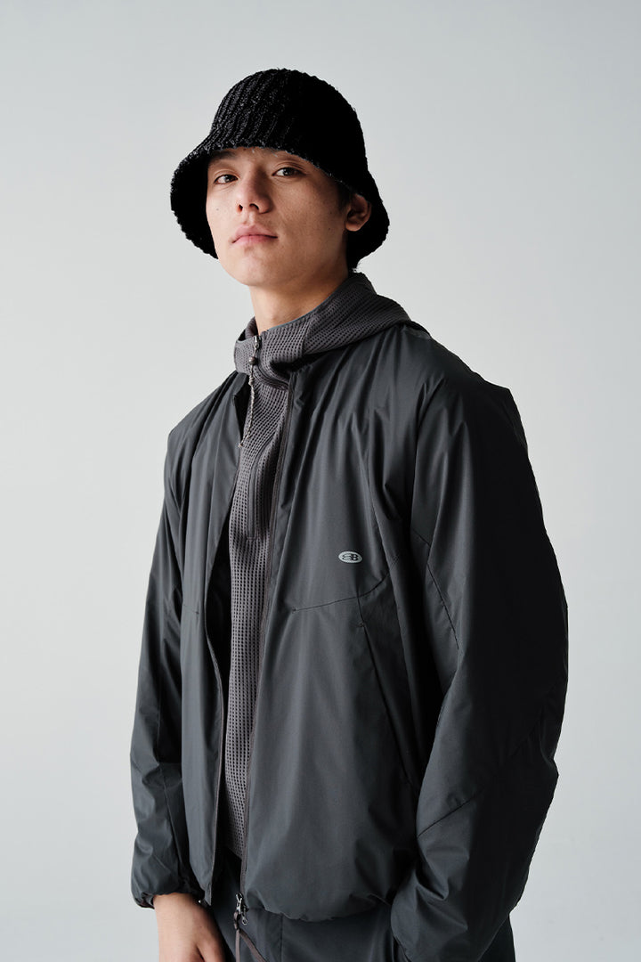 OCTA裏起毛撥水Vネックジャケット25BLJK030