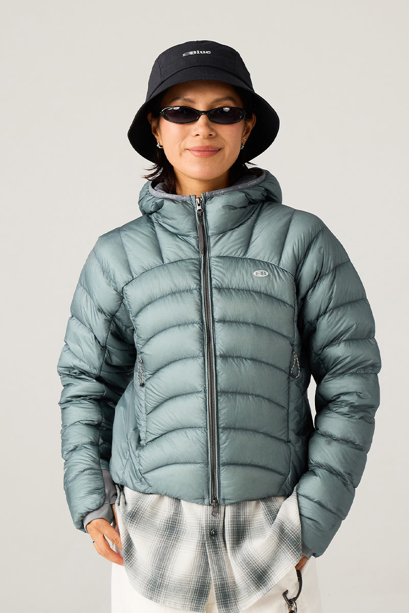 フード付き軽量ダウンジャケットウイメンズ25BLYR006