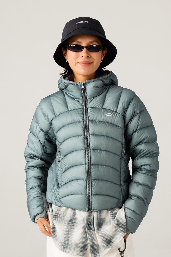 フード付き軽量ダウンジャケットウイメンズ25BLYR006