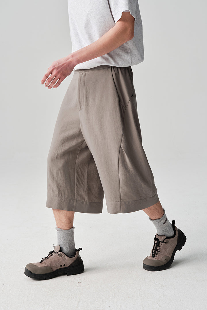 MICROFTオーバーサイズクロップドパンツNLBLADK003