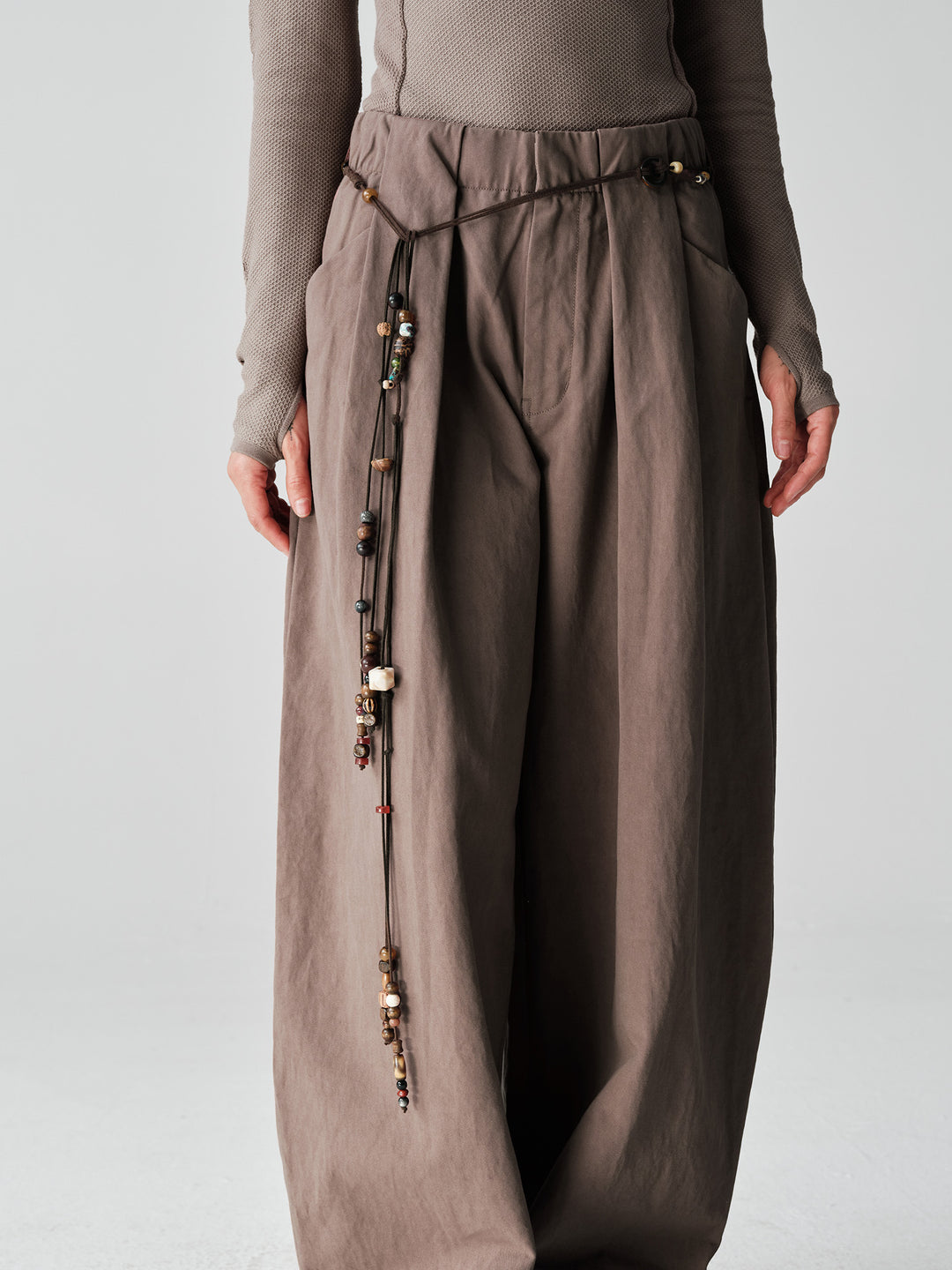 星月菩提子ブラス編みチェーンアクセサリーNLBLAPS001