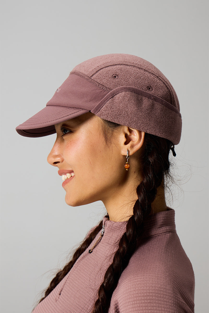 POLARTEC耳当て付きフリースベースボールキャップ25BLML017