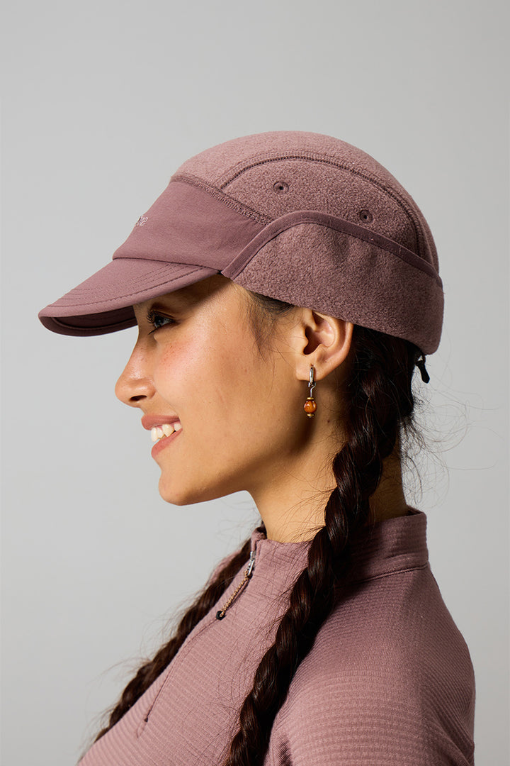 POLARTEC耳当て付きフリースベースボールキャップ25BLML017