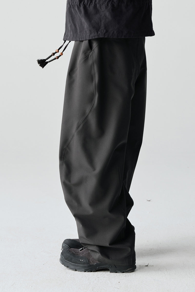 撥水裏起毛ソフトシェルパンツ26BLCK001